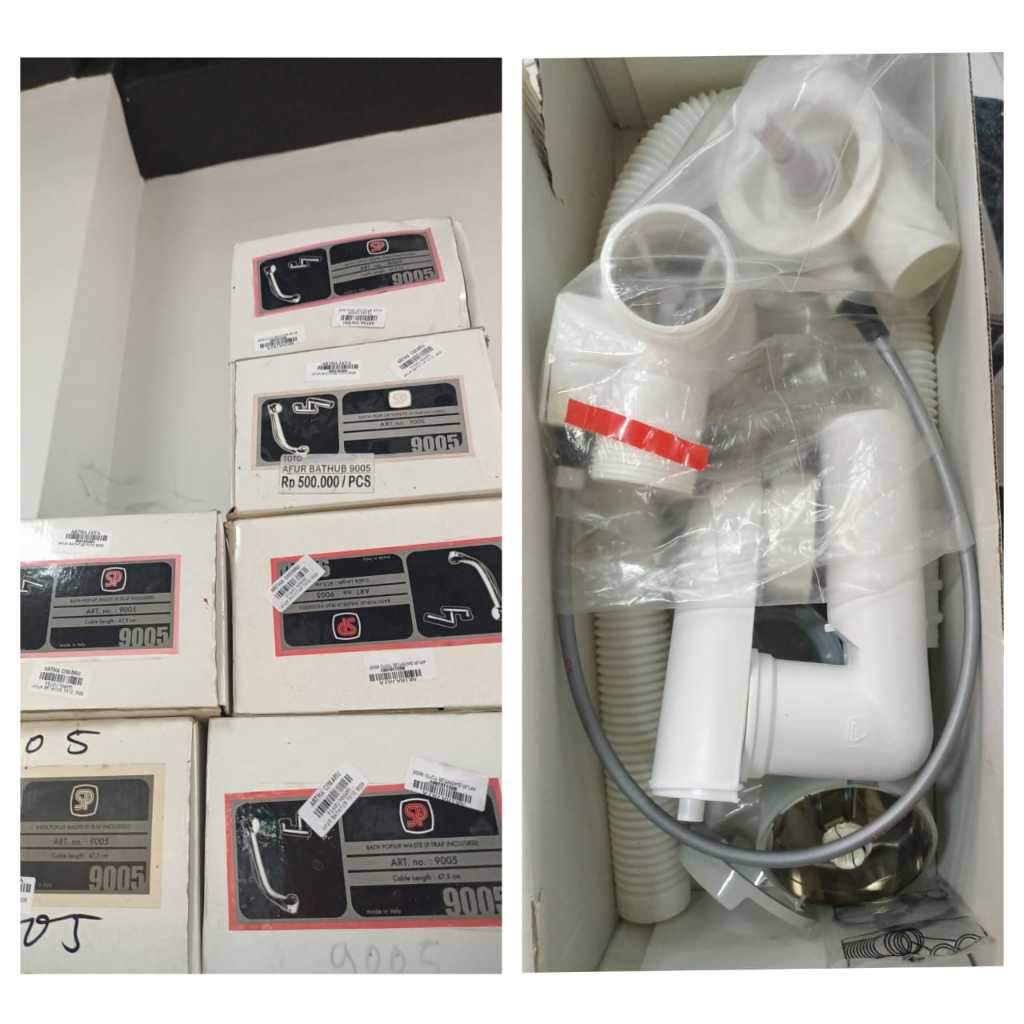 Pembuangan Bathtub TOTO 9005 AFUR Original – Drain Bathtub Resmi TOTO