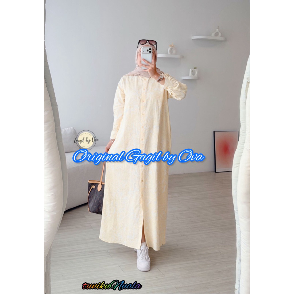 JENA PREMIUM ORIGINAL GAGIL BY OVA dan DRESS AIDHA PREMIUM ORIGINAL GAGIL BY OVA