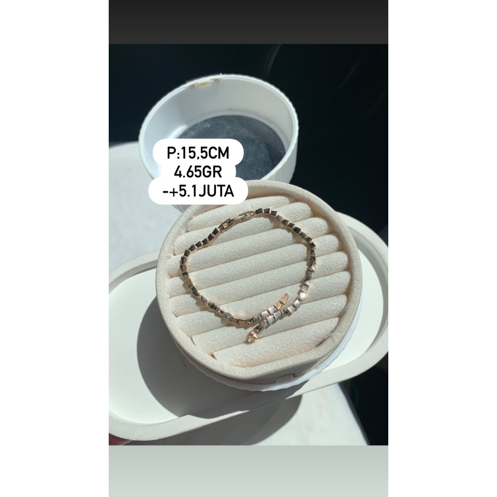 Gelang Double Serpenti bracelet