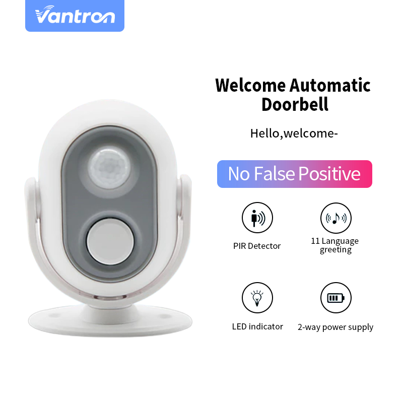 NEW PORODUK ALARM ANTI MALING + BEL PINTU OTOMATIS 2 IN 1 ALARM SENSOR GERAK ANTI MALING BEL SENSOR