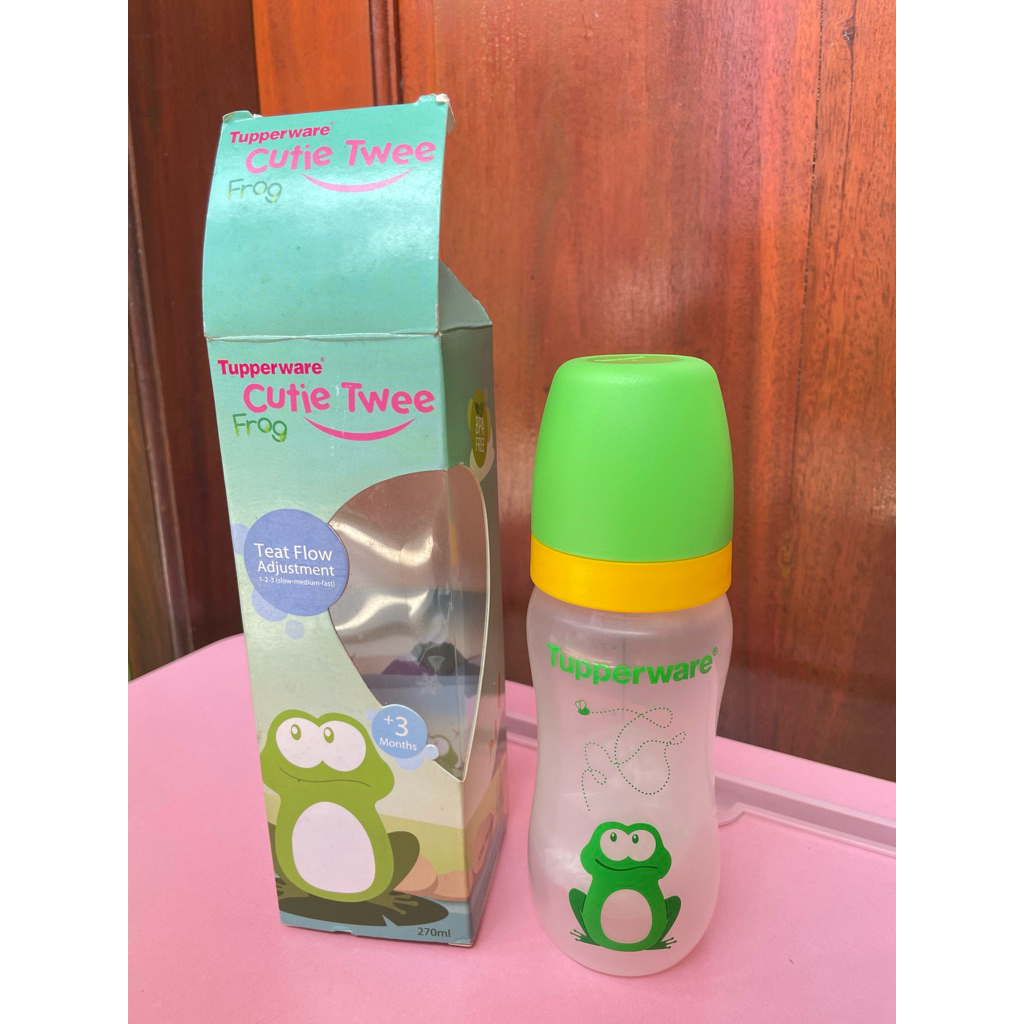 [ READY ] PROMO TUPPERWERE DISKON 40% | Tupperwere cutie twee frog 270 ml