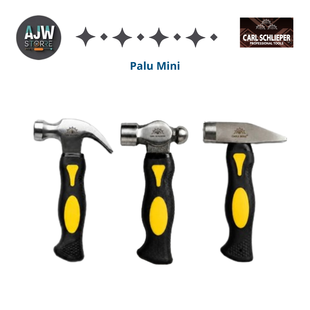 [ CARL SCHLIEPER ] Palu Kambing Mini , Palu Konde Mini , Palu Tukang Mini