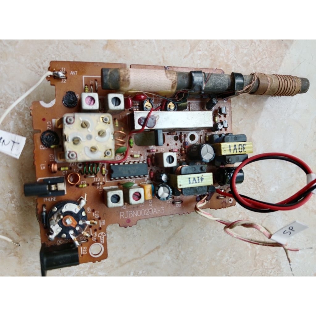 MESIN RADIO PANASONIC JADUL COPOTAN