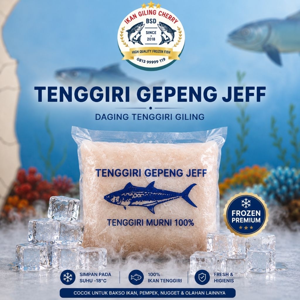 Tenggiri Giling GEPENG JEFF