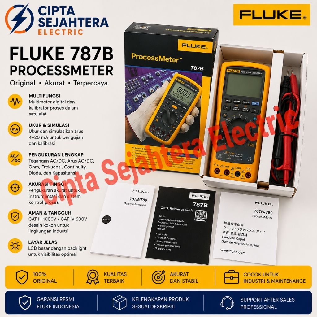 FLUKE 787B PROCESSMETER ORIGINAL
