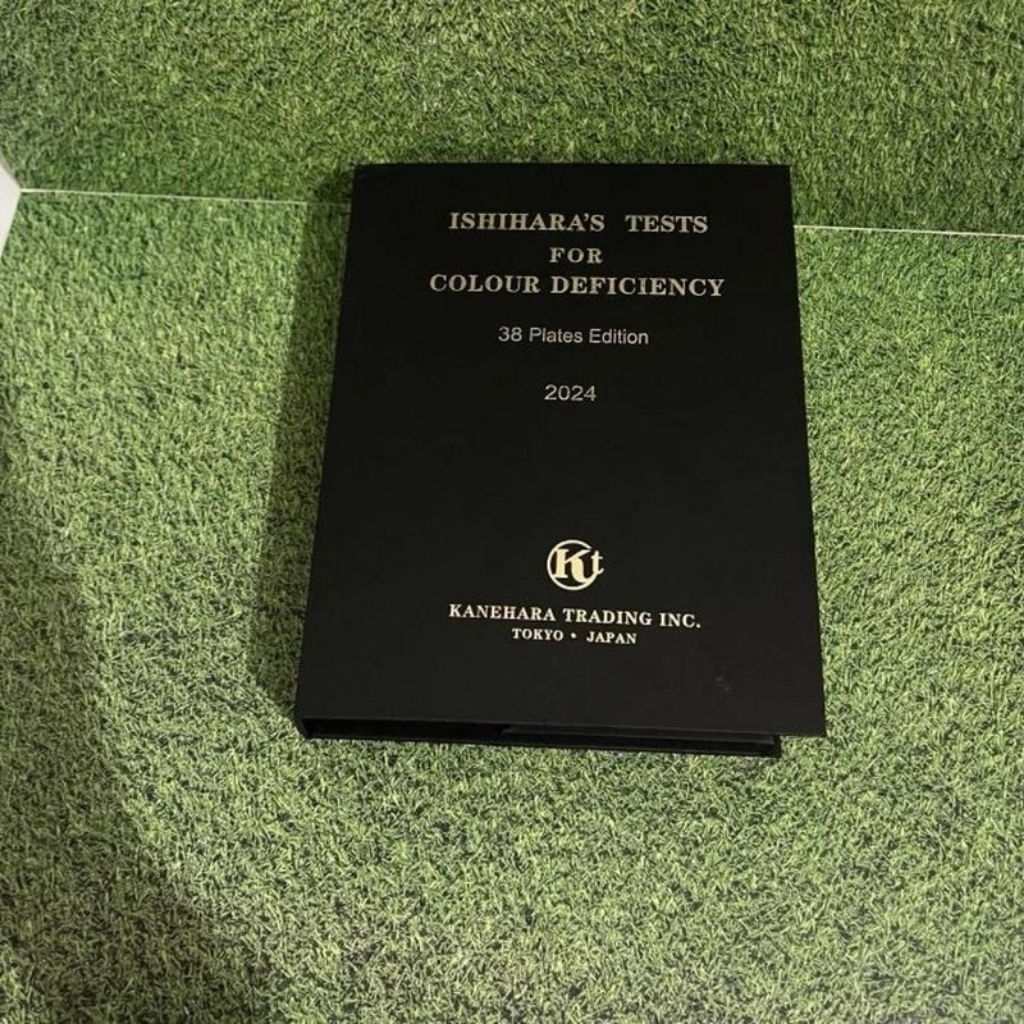 Ishihara Buku Tes Buta Warna 38 Plates Book