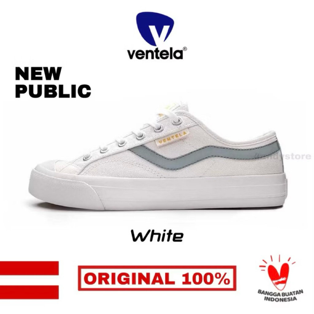 Ventela New Public Low White