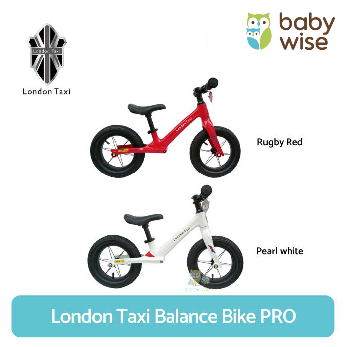 London Taxi Balance Bike PRO - Sepeda Keseimbangan Anak