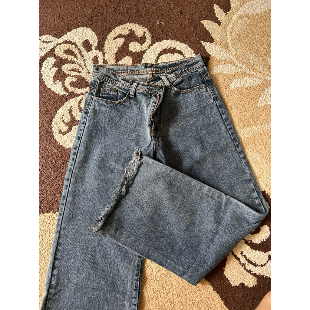 preloved loose jeans