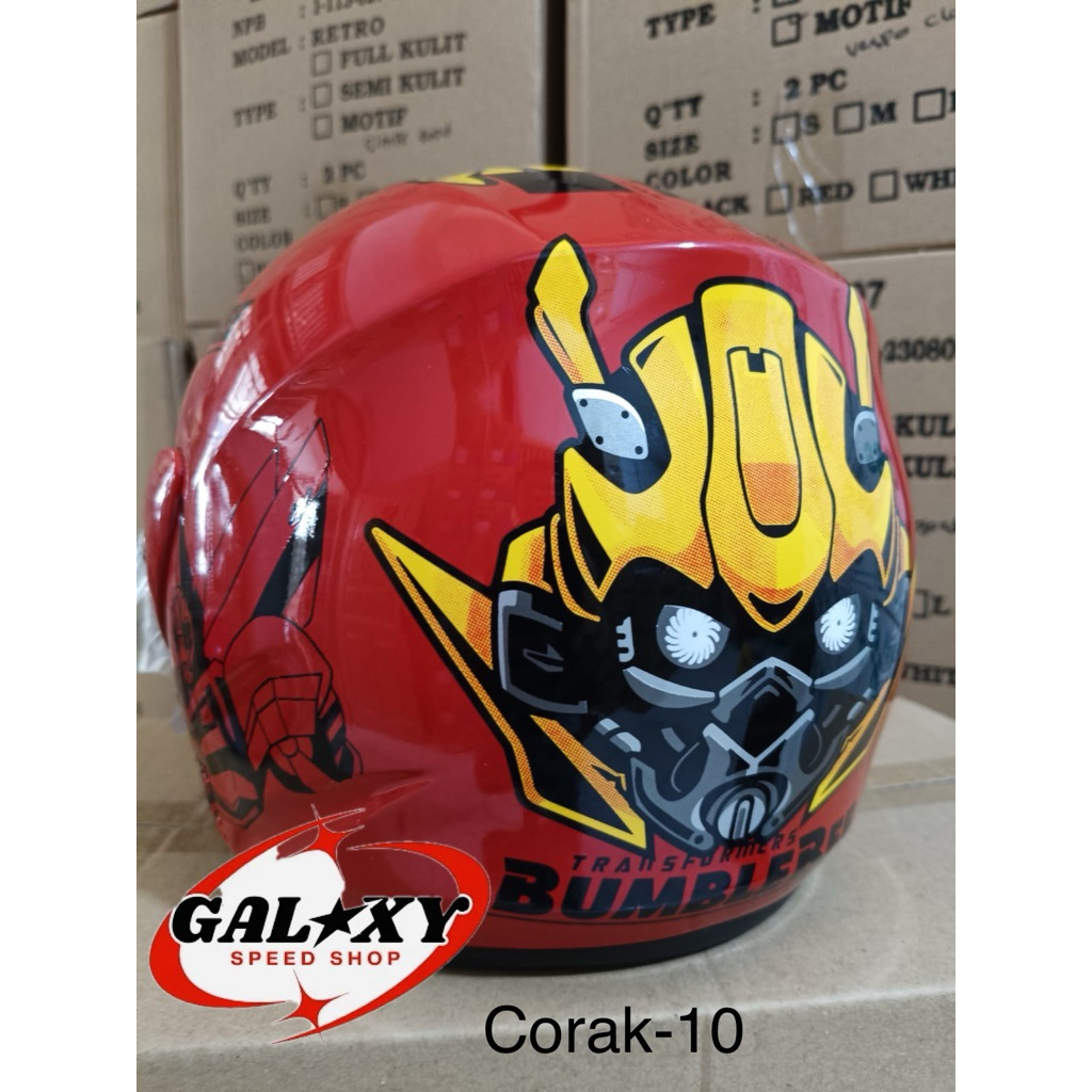 HELM ANAK KARAKTER MODEL GM KIDS