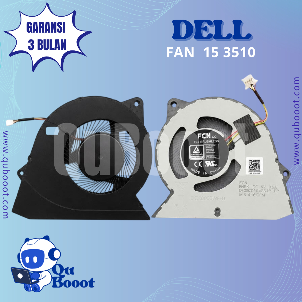 Kipas Fan Dell Vostro 3510 3420 3250 14 3430