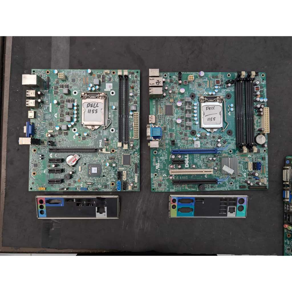 Mobo DELL H61 series socket 1155, motherboard pc merek DELL 24 pin power