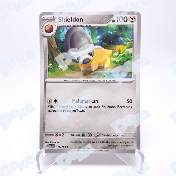 Kartu Pokemon TCG Indo - Shieldon MA5 | 118/164 C