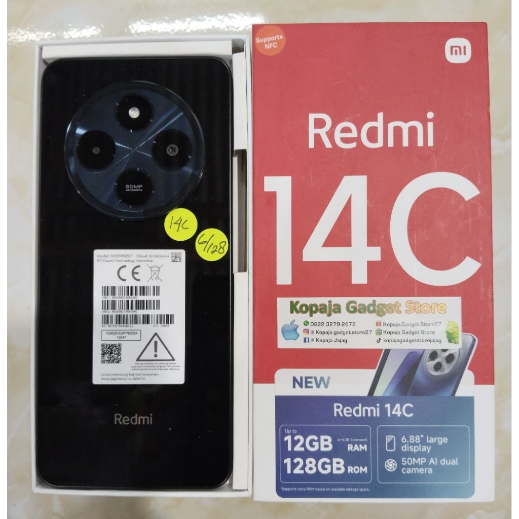 Redmi 14C 6/128 second fullset