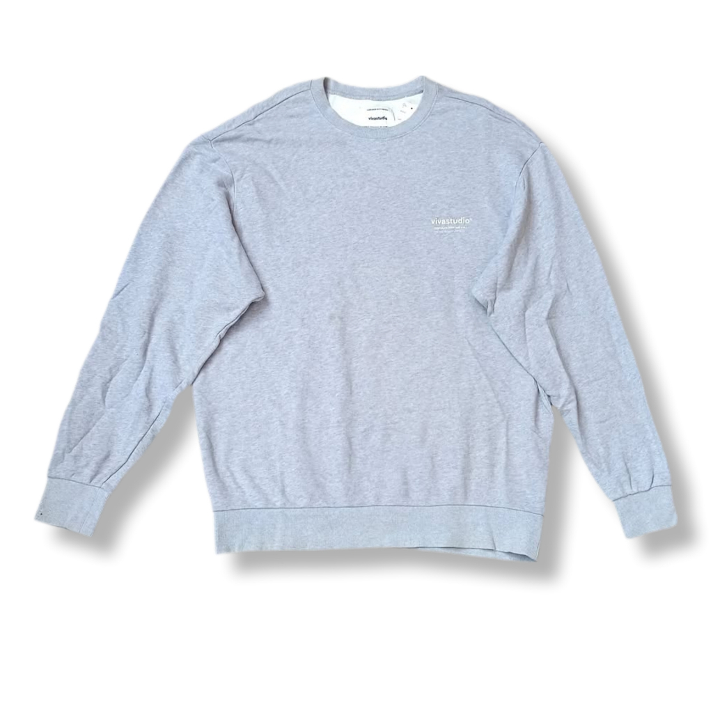 VIVASTUDIO - NYC LOCATION GRAY CREWNECK | SWEATER | OUTERWEAR | KDU #45