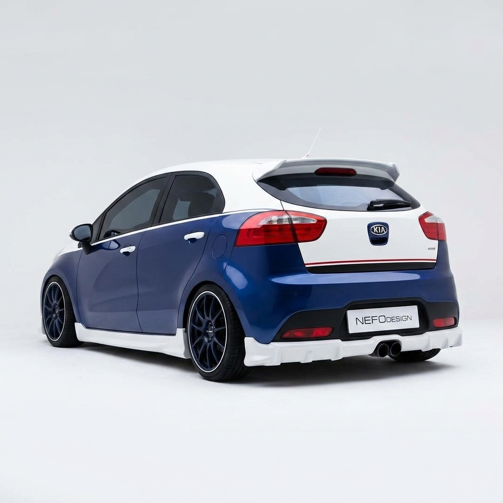 Aksesoris Mobil Bodykit Samping / Sidekirt Kia Rio body kit