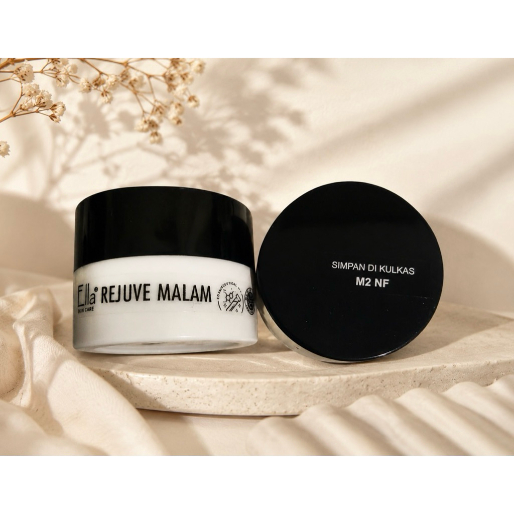 ELLA SKINCARE M1NF M2NF Krim Malam Whitening Pemutih