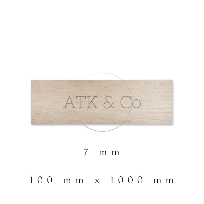 Kayu Balsa Papan 7mm - Balsa Sheet 7 mm - Bahan Maket Khusus Gosend