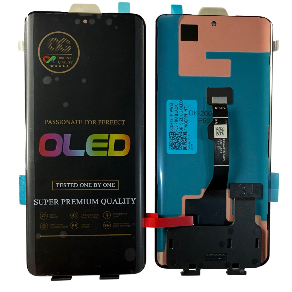 Lcd touchsreen huawei P50 pro fingerprint on