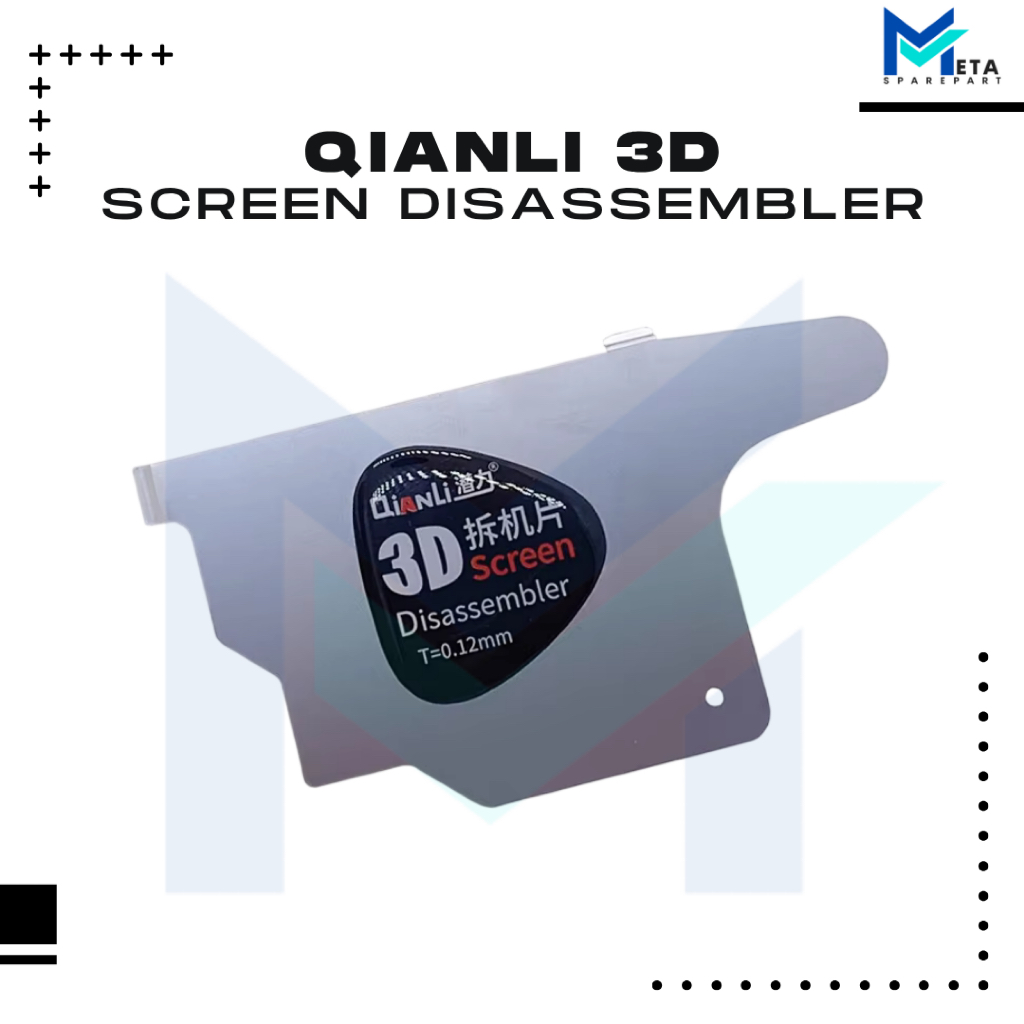 QIANLI ULTRATHIN 3D STEEL SCREEN DISASSEMBLER PHONE OPENING PRY BLADE / QIANLI 3D PEMBUKA LAYAR / CO