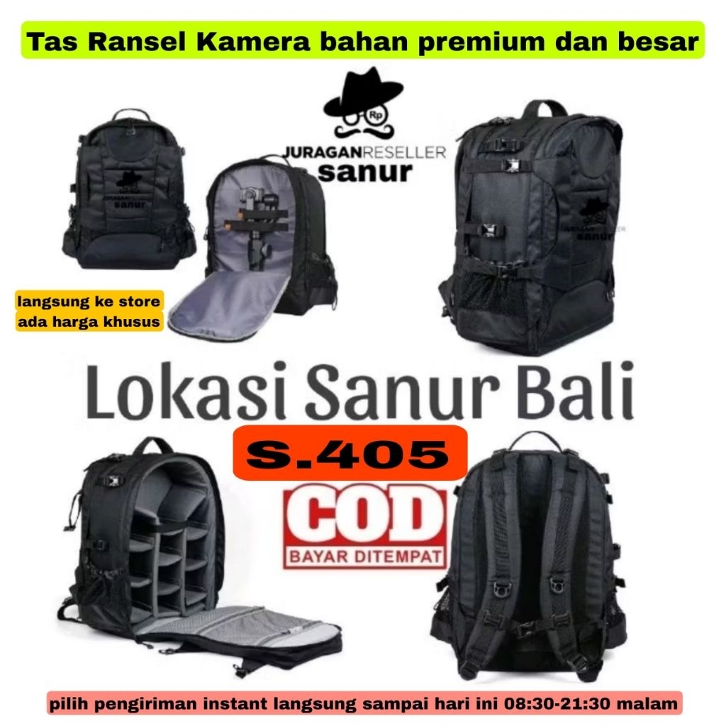Tas Kamera Backpack for Dslr Mirrorless Gimbal Laptop Quarzel Kaldera SS (Steady Series) super