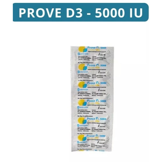 PROVE D3 - 5000 IU STRIP (10 TAB)