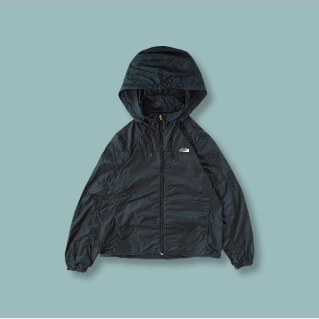 Uniquesport - Jaket Parasut Lightweight Polham Pocketable Navy Second