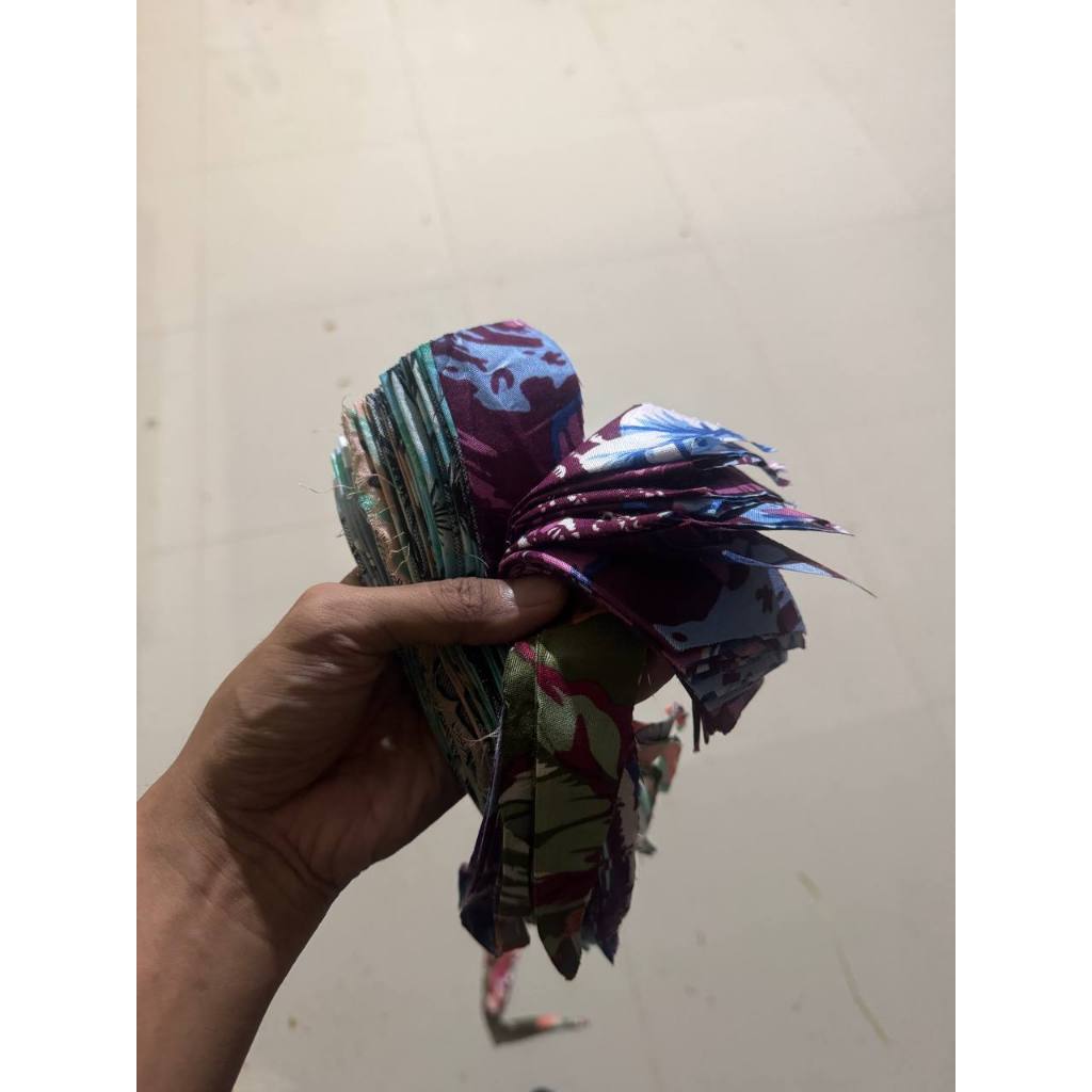 Kain sisa potongan daster rayon premium
