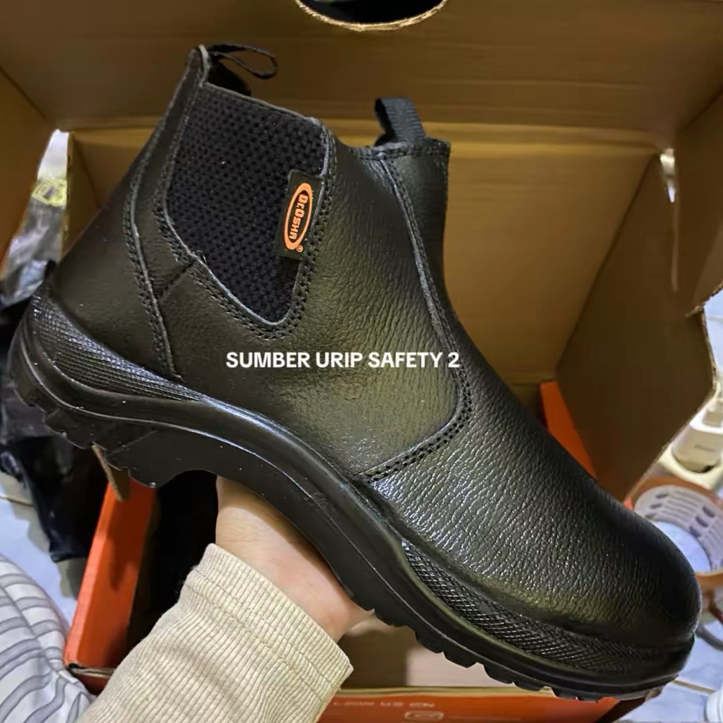 Sepatu Safety DR. OSHA 2222 PRINCIPAL ANKLE BOOT HITAM Ujung Besi