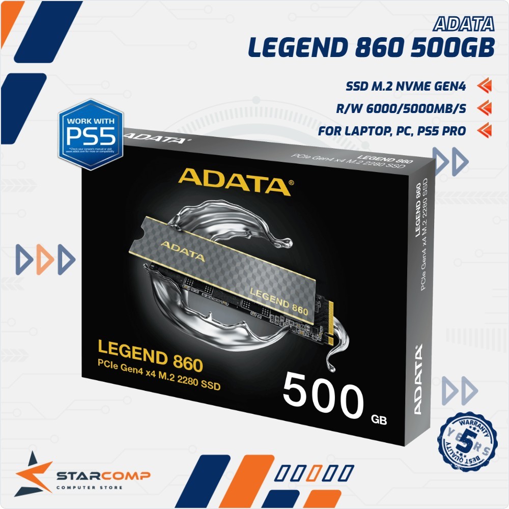 SSD ADATA LEGEND 860 500GB M.2 NVMe