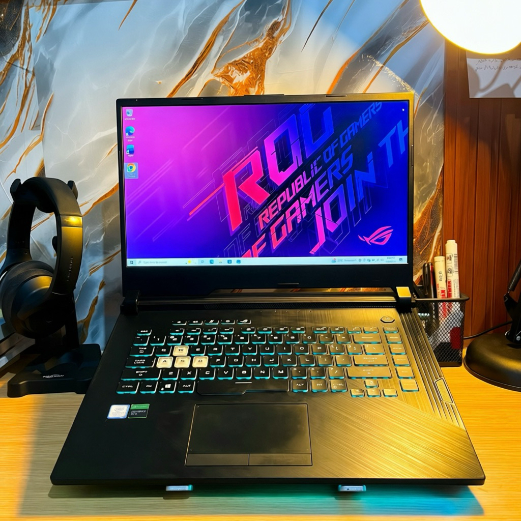 ASUS ROG G531GD i7-9750H GTX1050 RAM 8GB SSD 512GB Laptop Gaming Editing Second Mulus Box Original