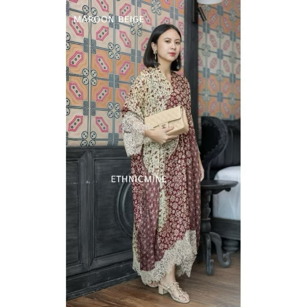 ETHNICMINE - ANJANI LACE BATIK VISCOSE PRELOVED