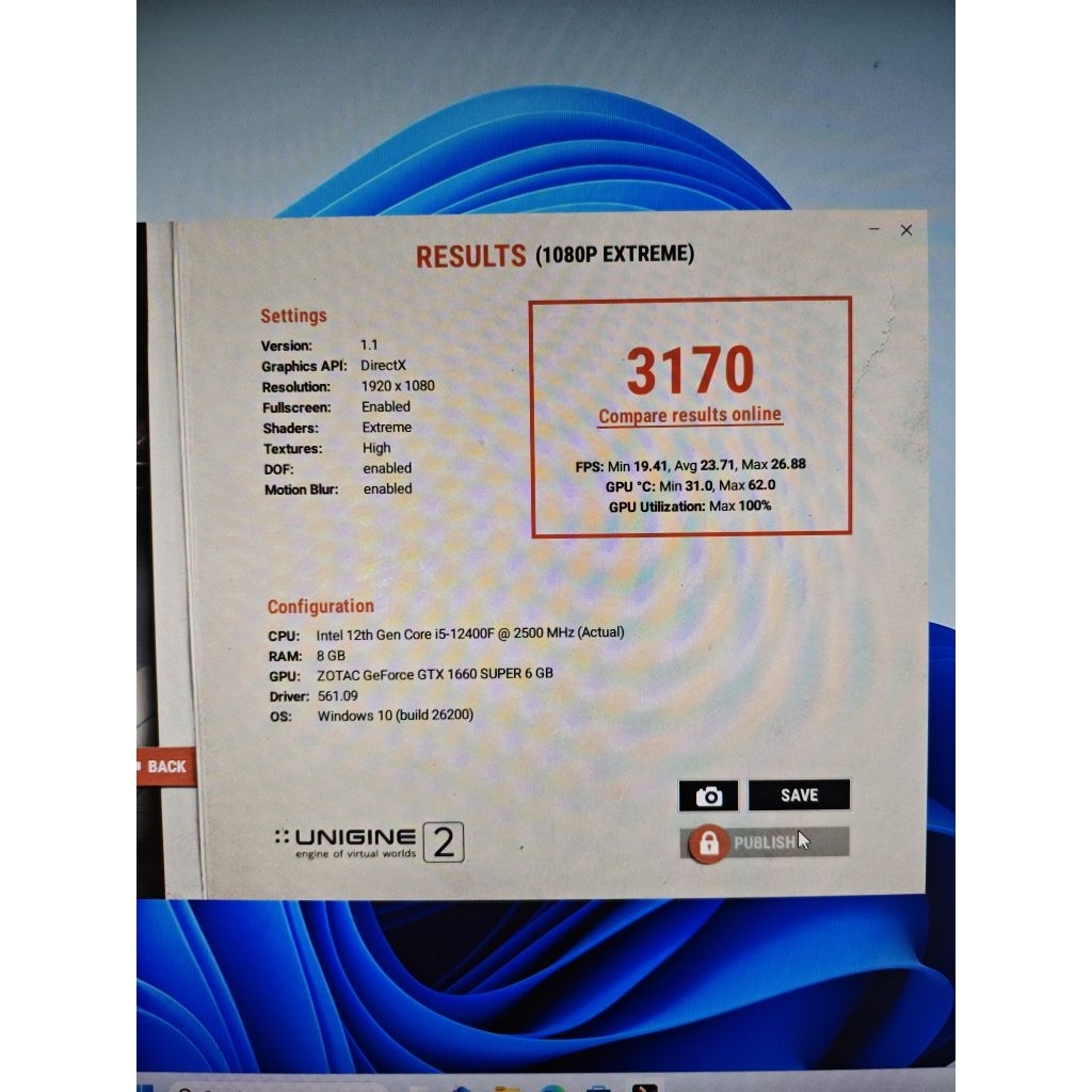 VGA GTX 1660Super 6GB DDR6 Normal