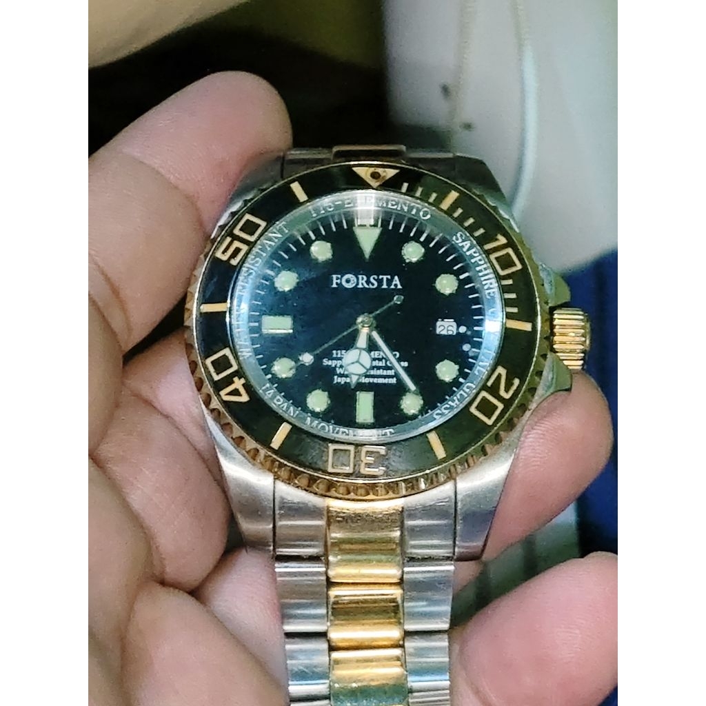 Jam Tangan FORSTA 115-Elemento Dual Tone