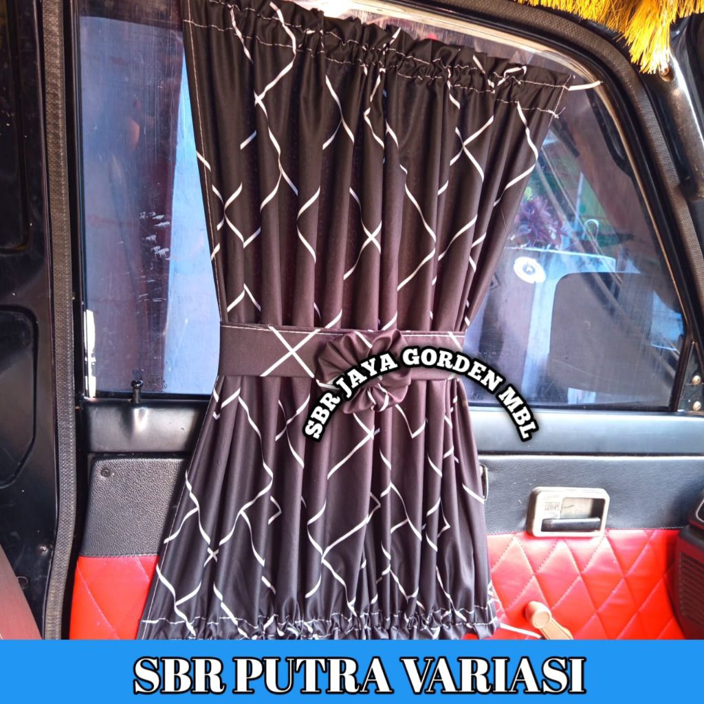 gorden mobil kaca samping/Gorden mobil pick up Truk canter Hino Fuso / Tirai pintu mobil / gorden mo