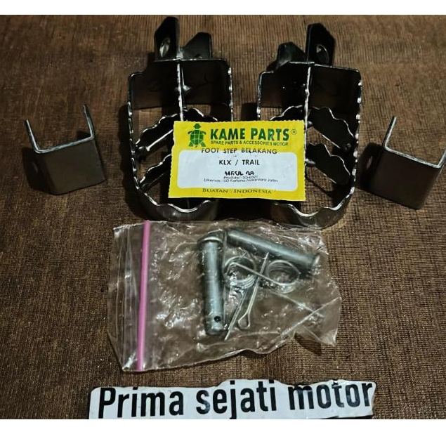 Karet Step Footstep  Belakang KLX/TRAIL MERK KAME