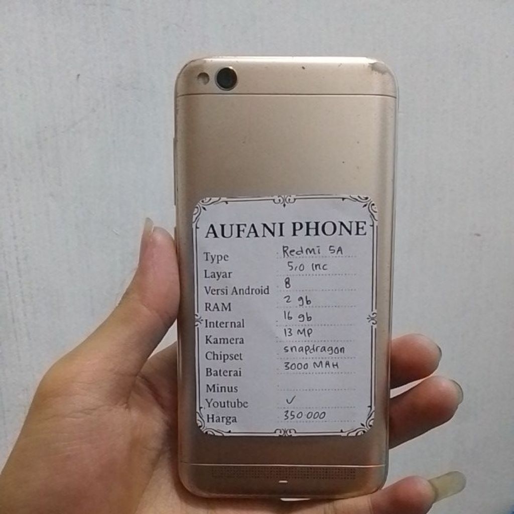 Redmi 5a ram 2/16gb