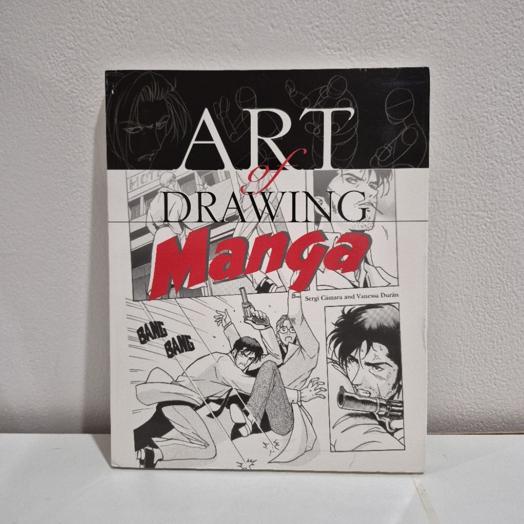 [PRELOVED] Art Of Drawing Manga Original English Book Tutorial Cara Gambar Komik Manga