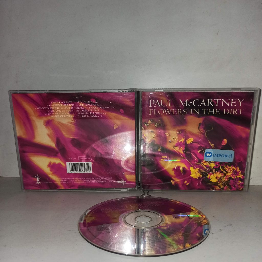 CD Paul Mc Cartney- Flowers In The Dirt Import