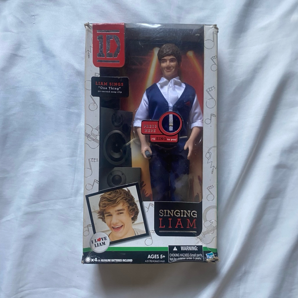 [VERY LIMITED AND RARE] ONE DIRECTION 1D SINGING DOLL - LIAM PAYNE MERCHANDISE ORIGINAL HASBRO (PREL