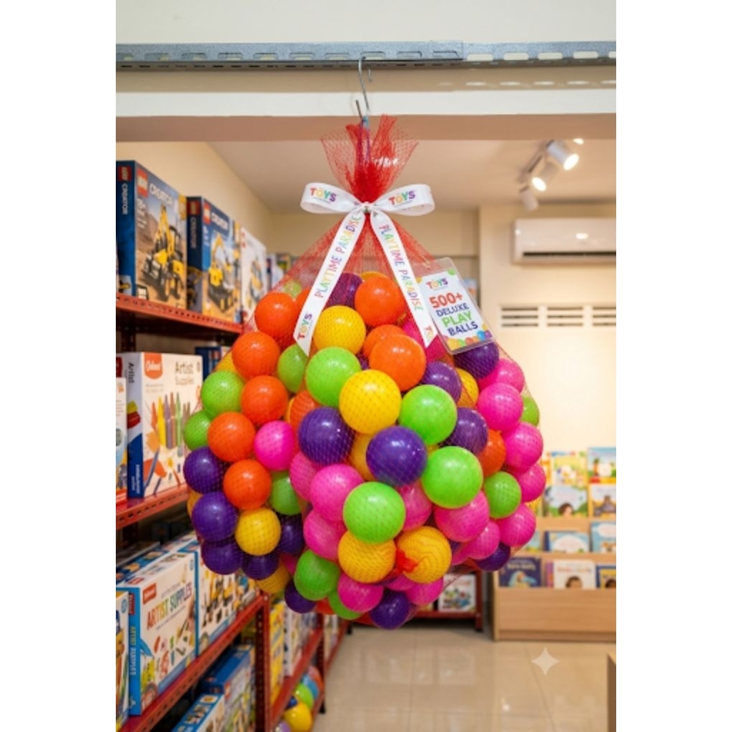 mainan mandi bola plastik/ bola isi banyak / bola kecil warna warni