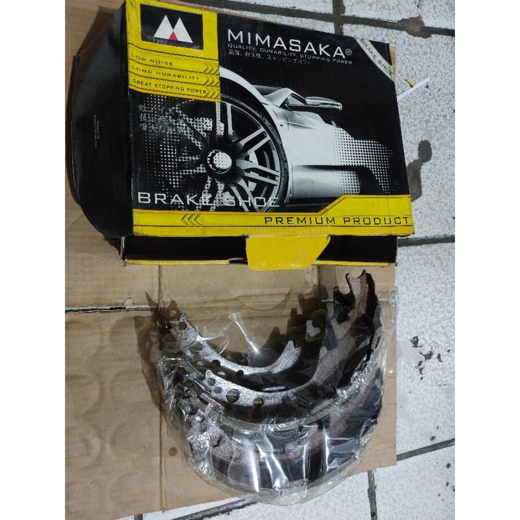 kampas rem belakang hiace diesel / hiace bensin