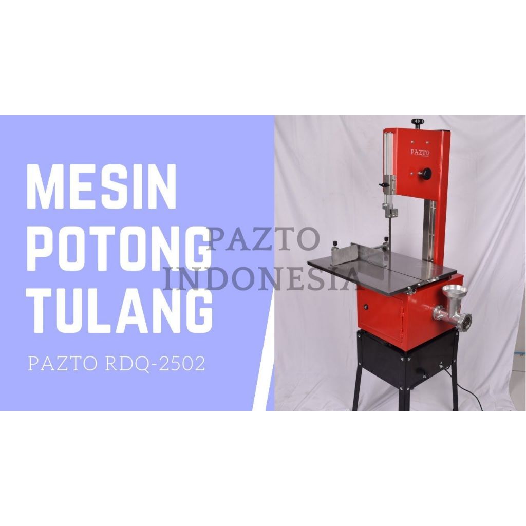 PAZTO MEAT SAW RDQ 250 2 MESIN POTONG DAGING