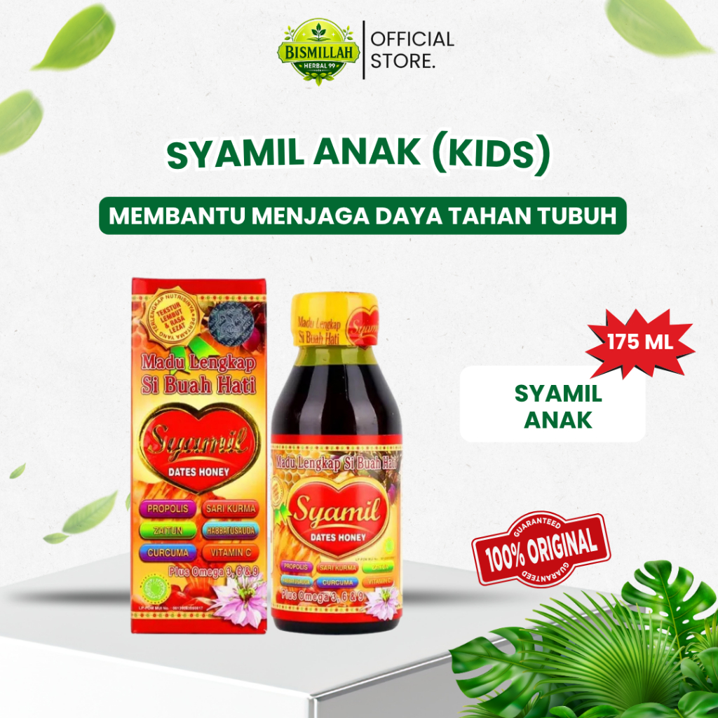MADU SYAMIL ANAK 125ML / SYAMIL KID / MADU SYAMIL KID / MADU ANAK