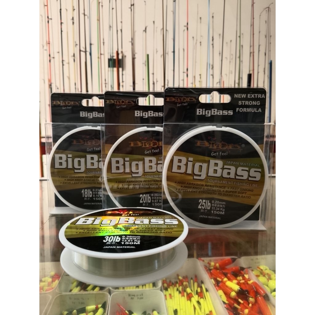 SENAR BLOOD BIG BASS JAPAN MATERIAL