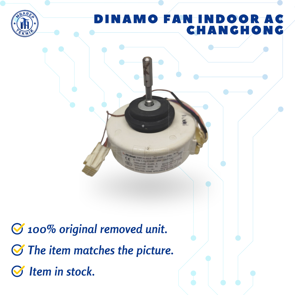 Dinamo fan indoor ac changhong