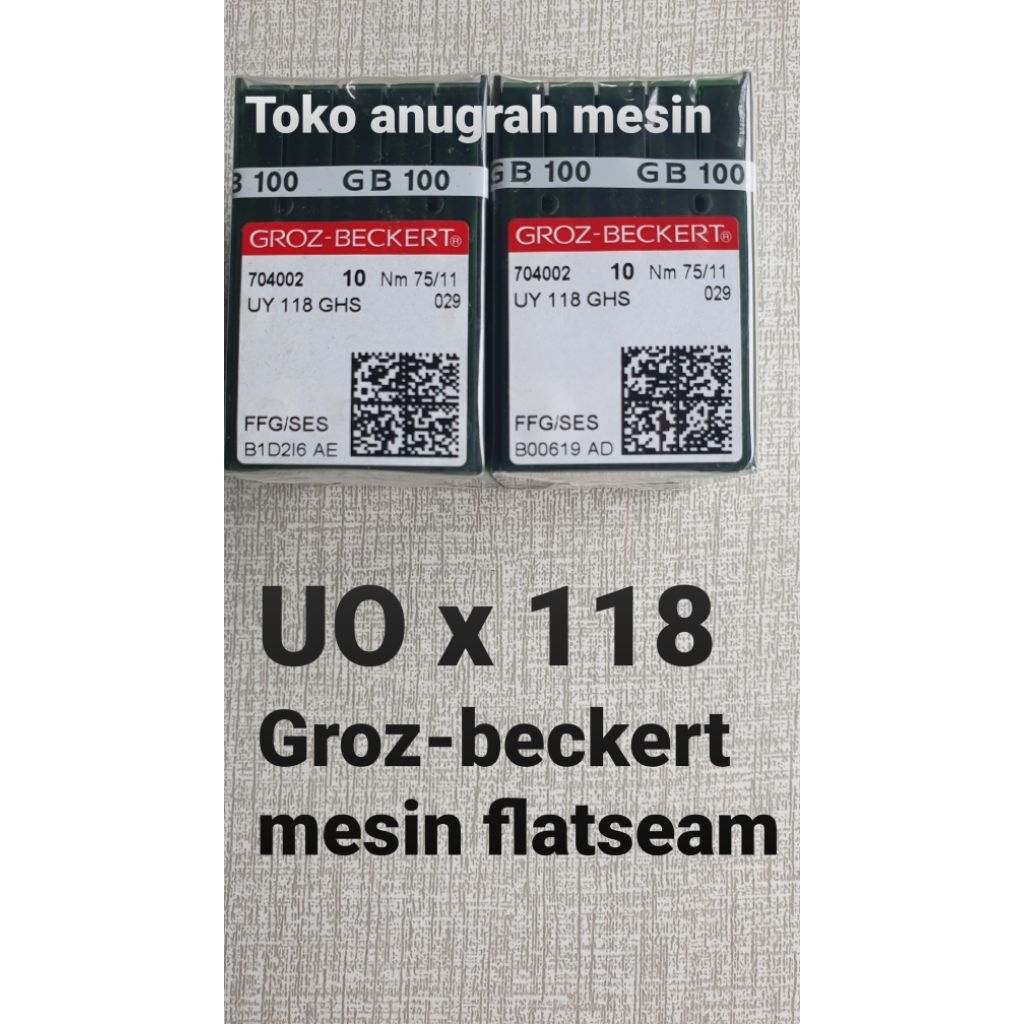 Grozbekert UY X118 Mesin flatseam