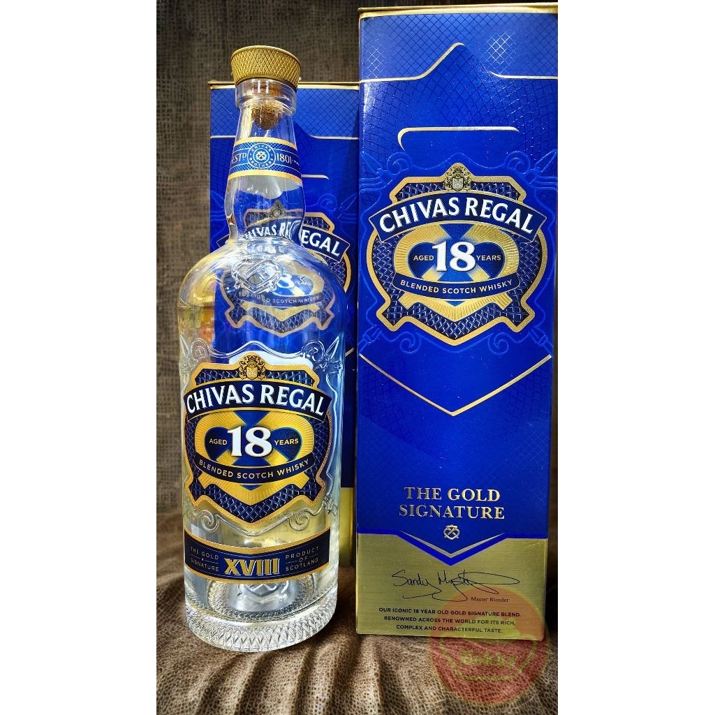 Botol Kosong Bekas Johnnie Walker, Chivas Regal