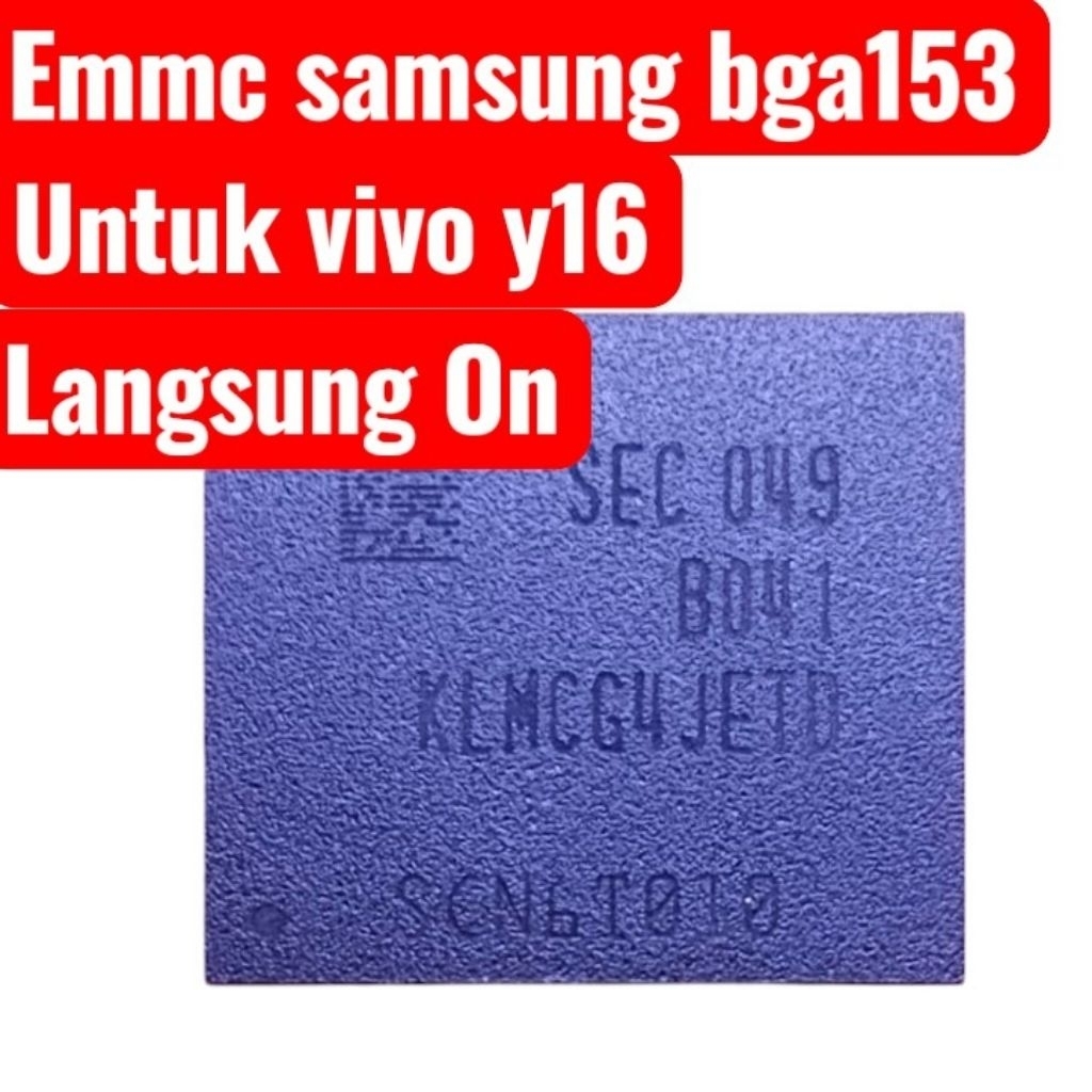 EMMC SAMAUNG UNTUK VIVO Y16 LANGSUNG ON