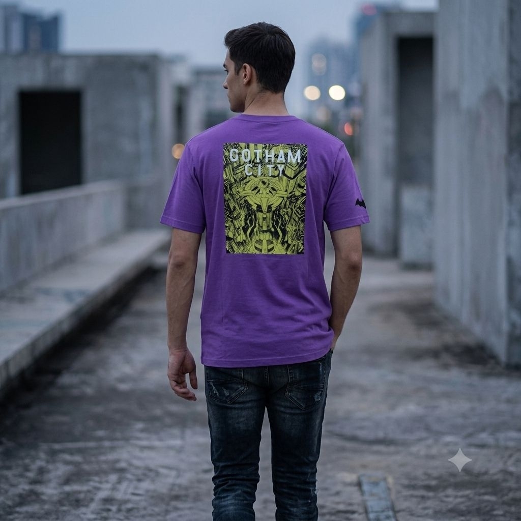 Rare Dickies x Batman Gotham City T-shirt Authentic